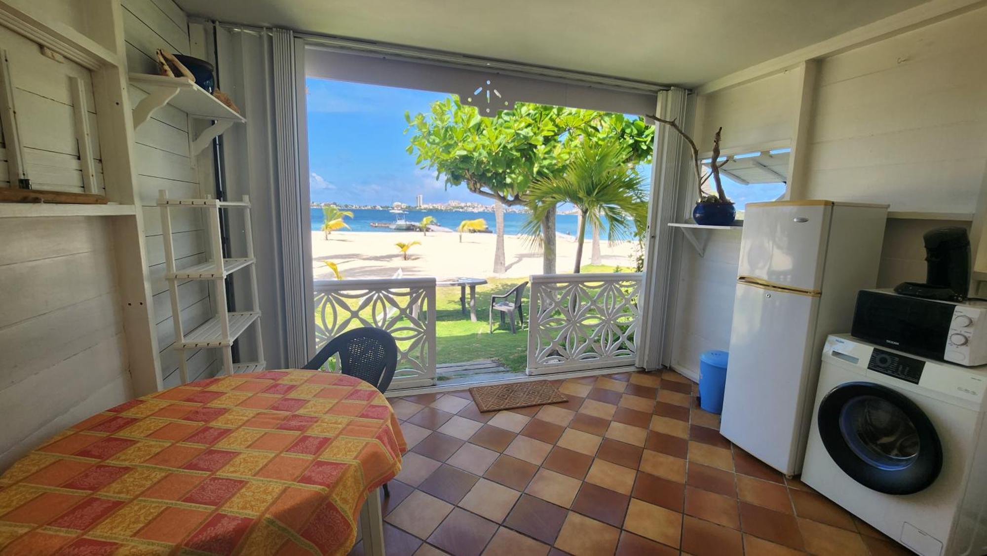 The Palm - Studio On The Beach Baie Nettle Екстериор снимка